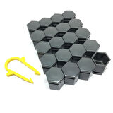 Bijon Kapağı Sökme Aparatlı Gri 20'li 19mm