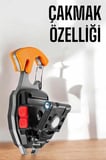 El Feneri Acil Işık Seti Tornavida Düdük Kapak Açma Kamp Lambası