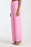 Balenbi Kadın Beli Lastikli Palazzo Müslin Pantolon 1096