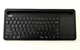 Kablosuz Type-C Şarjlı Bluetooth Klavye Touchpadli Telefon-Tablet Standlı iOS/Android/Windows Uyumlu