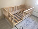 Baby Kinder Roofless Montessori Bebek ve Çocuk Karyolası