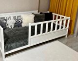 Baby Kinder Wh. Roofless Montessori Yatak Bebek ve Çocuk Karyolası