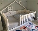 Baby Kinder Star Happy Montessori Bebek ve Çocuk Karyolası
