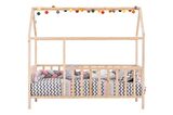Baby Kinder Crystal Montessori Doğal Bebek ve Çocuk Karyolası