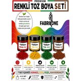 Toz Mum Boyası Seti 10 cc 4’lü – Soya & Parafin Wax Için – Kırmızı, Sarı, Yeşil, Kahverengi BKFAB4KSRYKH10G