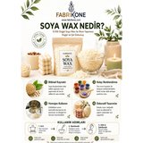 Premium Mum Yapım Hobi Seti - Soya Wax 250 gr - Tekli Toz Mum Boyası - Sarı BKFABSW2501SR