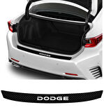 Dodge Modelleri İçin Uyumlu Grafen Karbon Oto Bagaj Koruyucu 90 x 7 cm