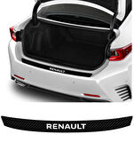 Renault Modelleri İçin Uyumlu Grafen Karbon Oto Bagaj Koruyucu 90 x 7 cm
