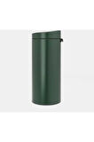 ÇELİK ÇÖP KUTUSU PINE GREEN NEW DOKUNMATİK 30 LT BRABANTİA ÇÖP KOVASI