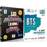 Puan Yayınları LGS Matematik BTS Soru ve Paraf LGS Antivirüs Ders Ders Başarı Kampı 2 Kitap Set