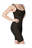 Kadın Siyah Altı Açık Form Angel Tam Boy Body Korse