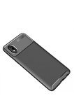 Newface Samsung Galaxy A01 Core Kılıf Auto Focus Karbon Kapak - Siyah