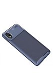 Newface Samsung Galaxy A01 Core Kılıf Auto Focus Karbon Kapak - Lacivert