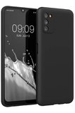 Newface Samsung Galaxy A03S Kılıf First Silikon - Siyah