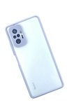 Newface Xiaomi Redmi Note 10 Pro Kılıf Montreal Silikon Kapak - Gri