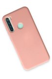 Newface Xiaomi Redmi Note 8 Kılıf Nano içi Kadife Silikon - Pudra