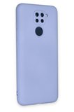 Newface Xiaomi Redmi Note 9 Kılıf Nano içi Kadife Silikon - Lila
