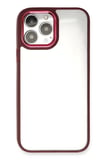 Newface Apple iPhone 13 Pro Max Kılıf Dora Kapak - Kırmızı