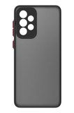 Newface Samsung Galaxy A23 4G Kılıf Montreal Silikon Kapak - Siyah