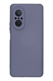 Newface Huawei Nova 9 SE Kılıf Nano içi Kadife Silikon - Gri