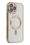 Newface Apple iPhone 13 Pro Max Kılıf Kross Magneticsafe Kapak - Gold