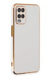 Newface Oppo A54 4G Kılıf Volet Silikon - Beyaz