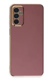 Newface Samsung Galaxy A14 4G Kılıf Volet Silikon - Kırmızı