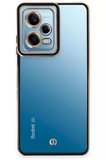 Newface Xiaomi Redmi Note 12 5G Kılıf Liva Lens Silikon - Siyah