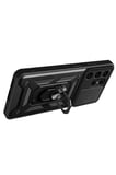 Newface Samsung Galaxy S24 Ultra Kılıf Pars Lens Yüzüklü Silikon - Yeşil
