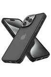 Newface Apple iPhone 15 Pro Max Kılıf Elegant Kapak - Siyah