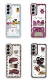 Newface Samsung Galaxy A15 4G Kılıf Sweet Desenli Silikon Kapak - Şeffaf