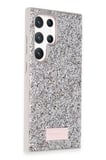 Onegif Samsung Galaxy S23 Ultra Bright Simli Kapak - Gümüş