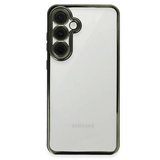 Newface Samsung Galaxy S24 FE Kılıf Razer Lensli Silikon - Yeşil