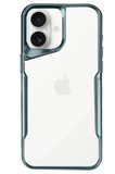 Newface Apple iPhone 16 Kılıf Boyi Silikon Kapak - Turkuaz