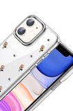 Newface Apple iPhone 12 Fiyonk Desenli Kapak - Desen 6