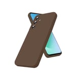 Newface Samsung Galaxy A56 Kılıf First Silikon - Kahverengi