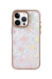 Newface Apple iPhone 15 Pro Max Lumi Desenli Kapak - Çöl Titanyum