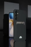 Newface Samsung Galaxy A26 Kılıf Kelvin Kartvizitli Silikon - Açık Yeşil