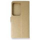Newface Samsung Galaxy S20 Ultra Trend S Plus Kapaklı Kılıf - Gold