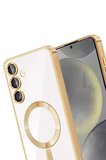 Newface Samsung Galaxy A54 5G Kross Magneticsafe Kapak - Gold