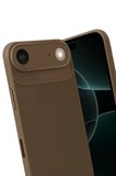 Newface Apple iPhone 17 Air Auto Focus Karbon Kapak - Kahverengi