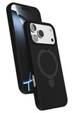 Newface Apple iPhone 17 Pro Max Regal Magsafe Standlı Kapak - Siyah