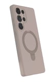 Newface Samsung Galaxy S24 Ultra Regal Magsafe Standlı Kapak - Çöl Titanyum