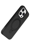 Newface Apple iPhone 15 Pro Max Regal Magsafe Standlı Kapak - Siyah