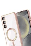 Newface Samsung Galaxy A17 5G Kross Magneticsafe Kapak - Rose