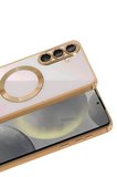 Newface Samsung Galaxy S26 Kross Magneticsafe Kapak - Çöl Titanyum