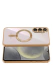 Newface Samsung Galaxy S26 Kross Magneticsafe Kapak - Çöl Titanyum