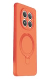 Newface Xiaomi Redmi Note 15 Pro 4G Regal Magsafe Standlı Kapak - Turuncu