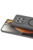 Newface Xiaomi Redmi Note 15 4G Regal Magsafe Standlı Kapak - Titan Gri