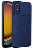 Newface Samsung Galaxy XCover 7 Kılıf Auto Focus Karbon Kapak - Lacivert